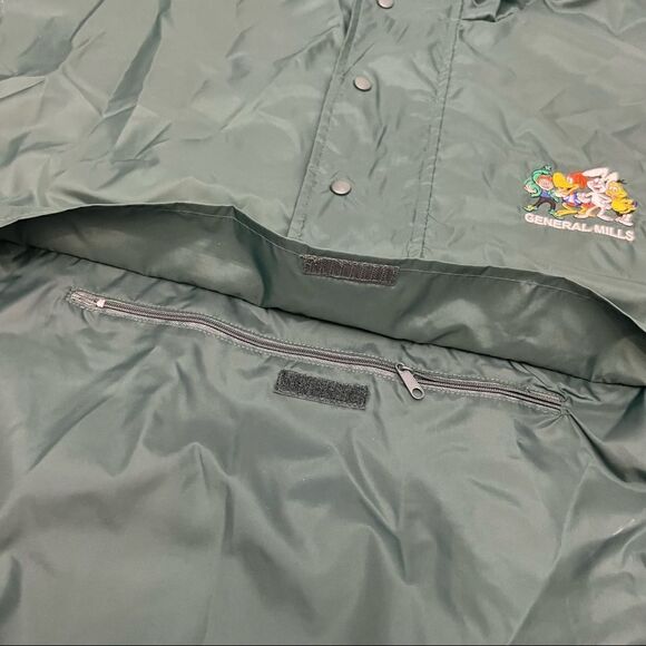 General Mills Pullover Windbreaker Jacket - Picture 3 of 10